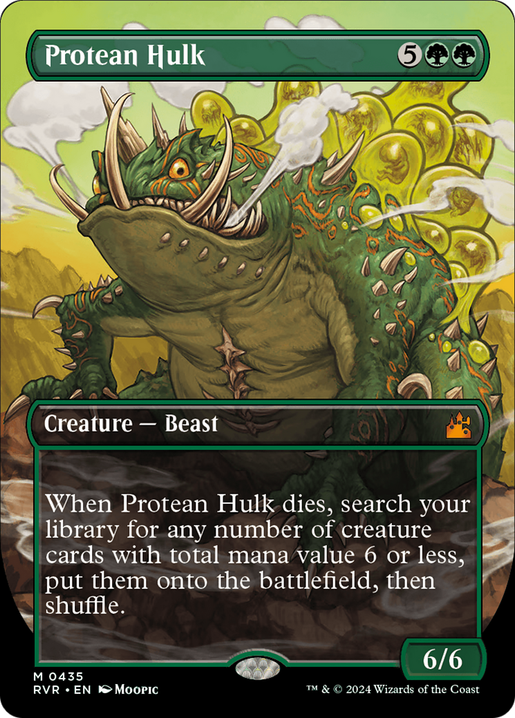 Protean Hulk (Anime Borderless) [Ravnica Remastered] | Exor Games Dartmouth