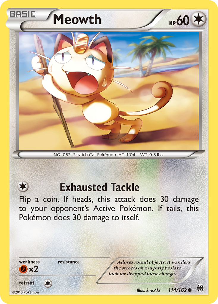 Meowth (114/162) [XY: BREAKthrough] | Exor Games Dartmouth