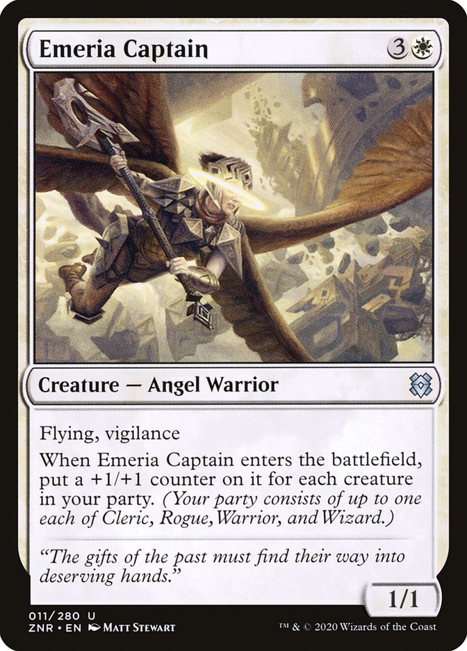 Emeria Captain [Zendikar Rising] | Exor Games Dartmouth