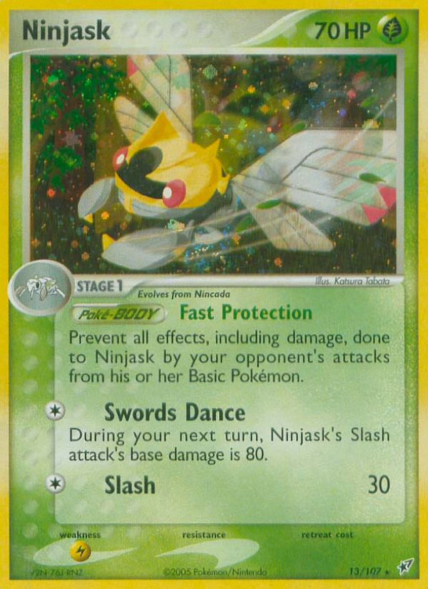 Ninjask (13/107) [EX: Deoxys] | Exor Games Dartmouth