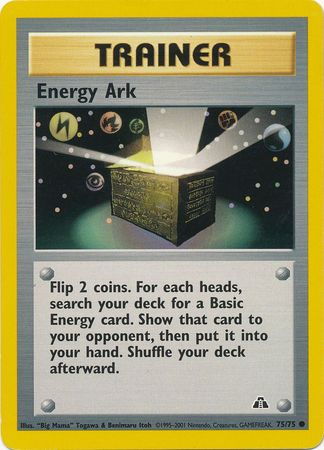 Energy Ark (75/75) [Neo Discovery Unlimited] | Exor Games Dartmouth