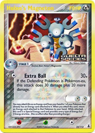 Holon's Magneton (22/113) (Stamped) [EX: Delta Species] | Exor Games Dartmouth