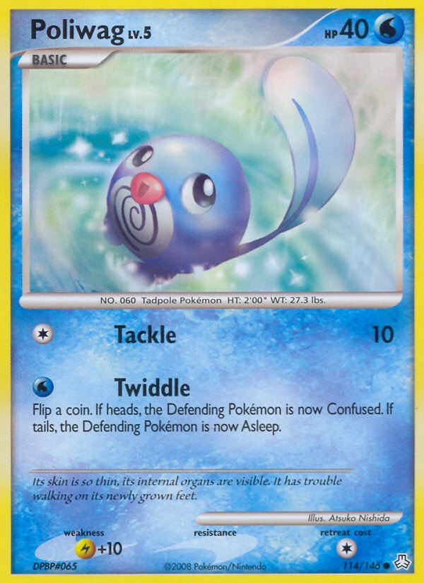 Poliwag (114/146) [Diamond & Pearl: Legends Awakened] | Exor Games Dartmouth