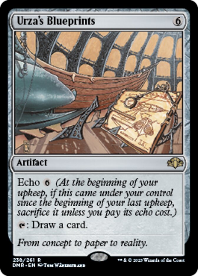 Urza's Blueprints [Dominaria Remastered] | Exor Games Dartmouth