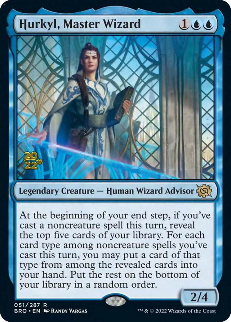 Hurkyl, Master Wizard [The Brothers' War: Prerelease Promos] | Exor Games Dartmouth