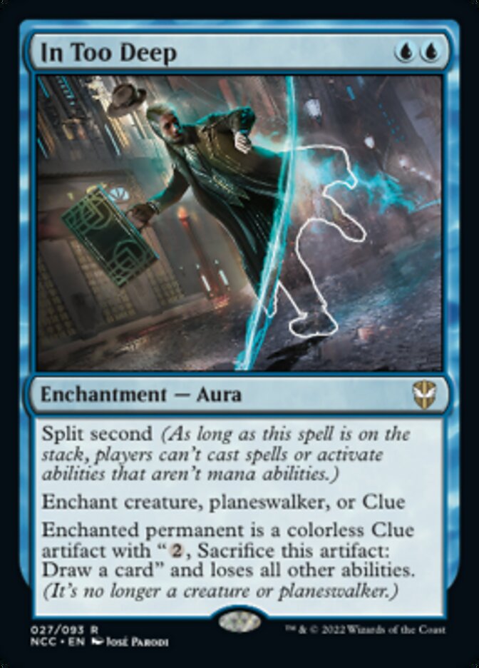 In Too Deep [Streets of New Capenna Commander] | Exor Games Dartmouth