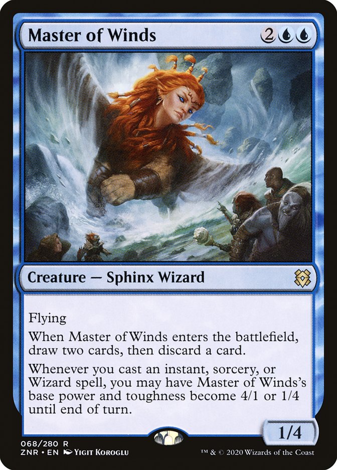 Master of Winds [Zendikar Rising] | Exor Games Dartmouth