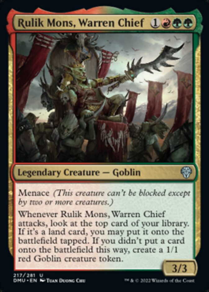 Rulik Mons, Warren Chief [Dominaria United] | Exor Games Dartmouth