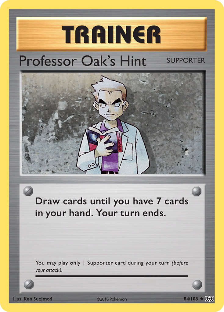 Professor Oak's Hint (84/108) [XY: Evolutions] | Exor Games Dartmouth