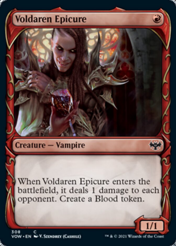 Voldaren Epicure (Showcase Fang Frame) [Innistrad: Crimson Vow] | Exor Games Dartmouth