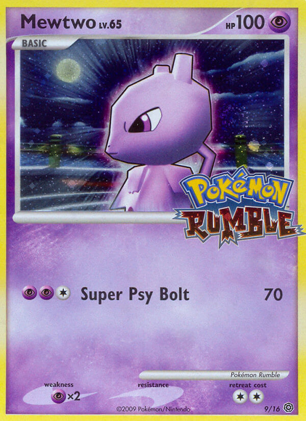 Mewtwo (9/16) [Pokémon Rumble] | Exor Games Dartmouth