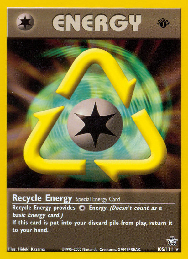 Recycle Energy (105/111) [Neo Genesis 1st Edition] | Exor Games Dartmouth