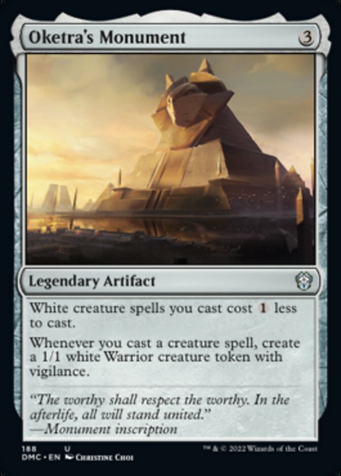 Oketra's Monument [Dominaria United Commander] | Exor Games Dartmouth