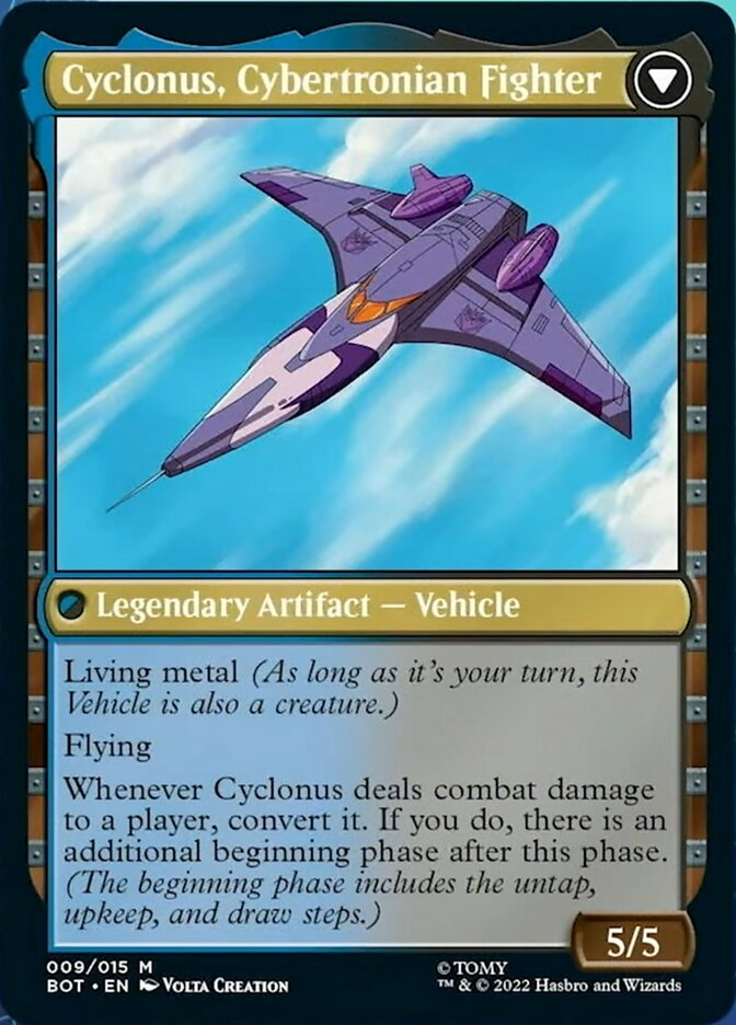 Cyclonus, the Saboteur // Cyclonus, Cybertronian Fighter [Universes Beyond: Transformers] | Exor Games Dartmouth