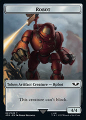 Astartes Warrior (001) // Robot Double-sided Token [Universes Beyond: Warhammer 40,000 Tokens] | Exor Games Dartmouth