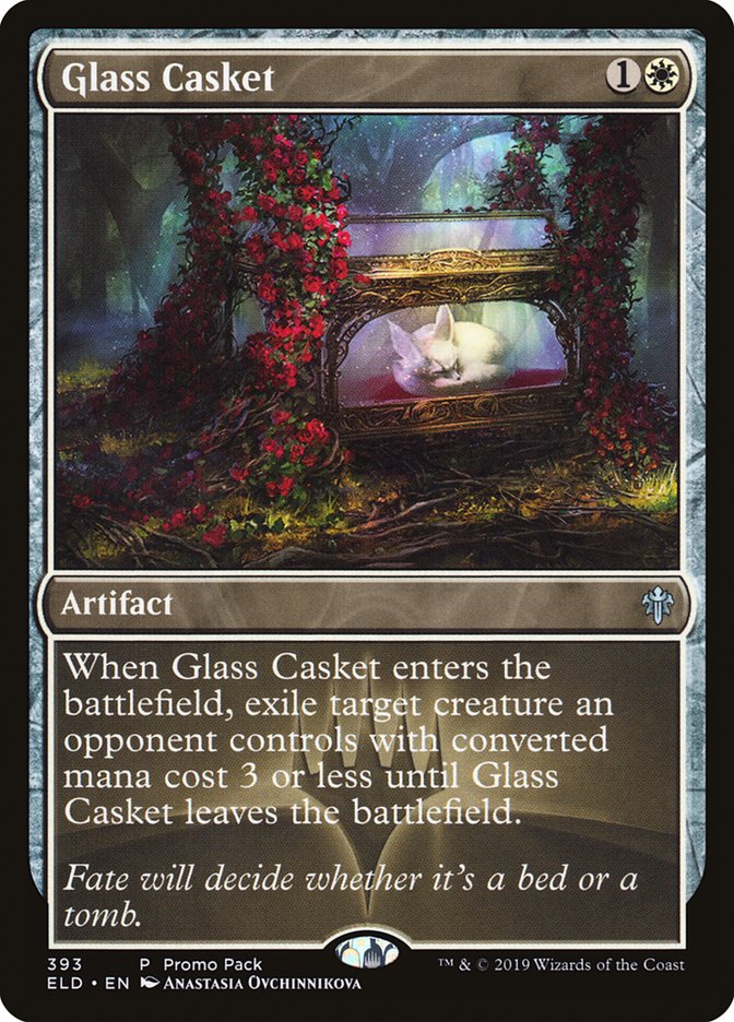 Glass Casket (Promo Pack) [Throne of Eldraine Promos] | Exor Games Dartmouth