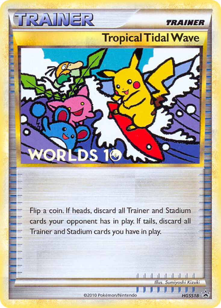 Tropical Tidal Wave (HGSS18) [HeartGold & SoulSilver: Black Star Promos] | Exor Games Dartmouth