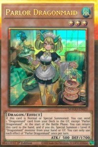 Parlor Dragonmaid [MAGO-EN023] Gold Rare | Exor Games Dartmouth