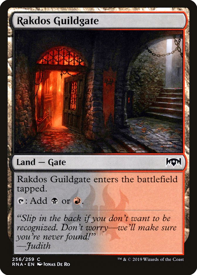 Rakdos Guildgate (256/259) [Ravnica Allegiance] | Exor Games Dartmouth