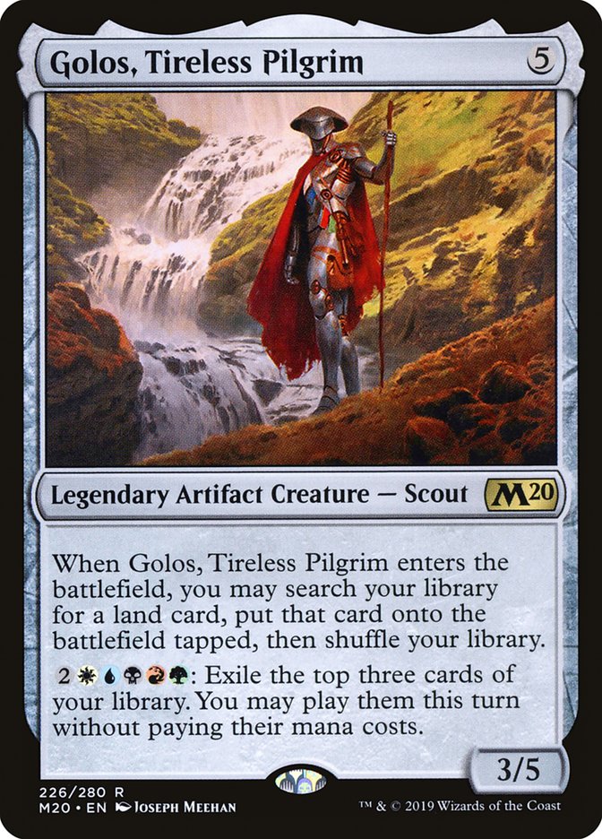 Golos, Tireless Pilgrim [Core Set 2020] | Exor Games Dartmouth