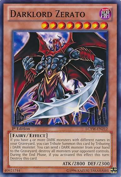 Darklord Zerato [LCYW-EN212] Common | Exor Games Dartmouth