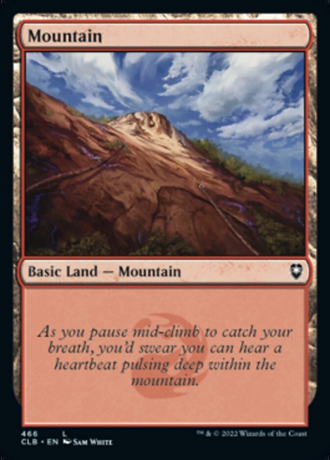 Mountain (466) [Commander Legends: Battle for Baldur's Gate] | Exor Games Dartmouth