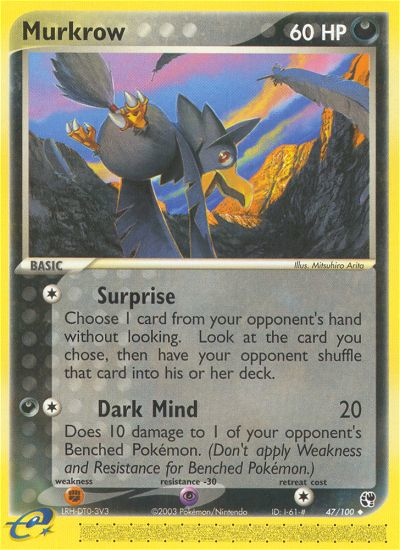 Murkrow (47/100) [EX: Sandstorm] | Exor Games Dartmouth