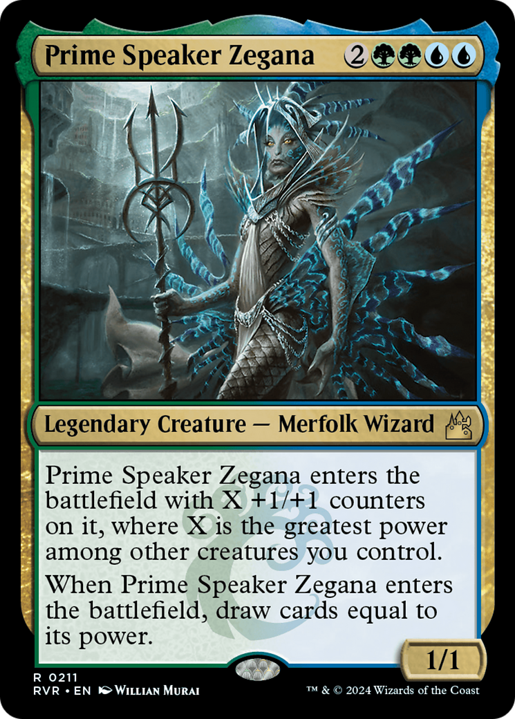 Prime Speaker Zegana [Ravnica Remastered] | Exor Games Dartmouth