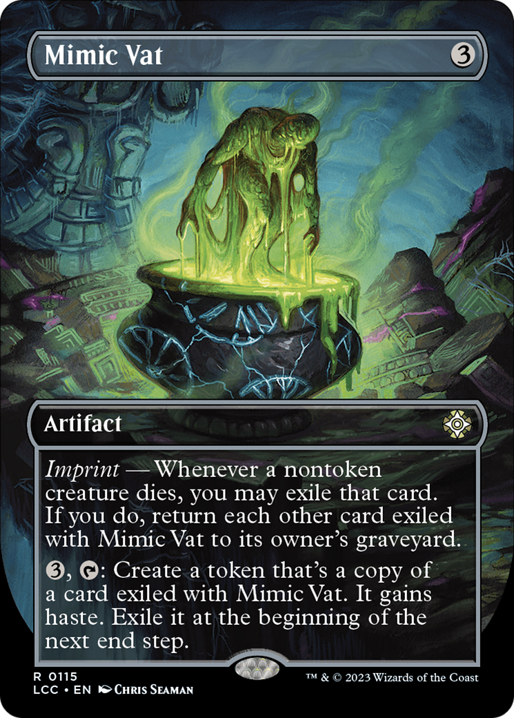 Mimic Vat (Borderless) [The Lost Caverns of Ixalan Commander] | Exor Games Dartmouth