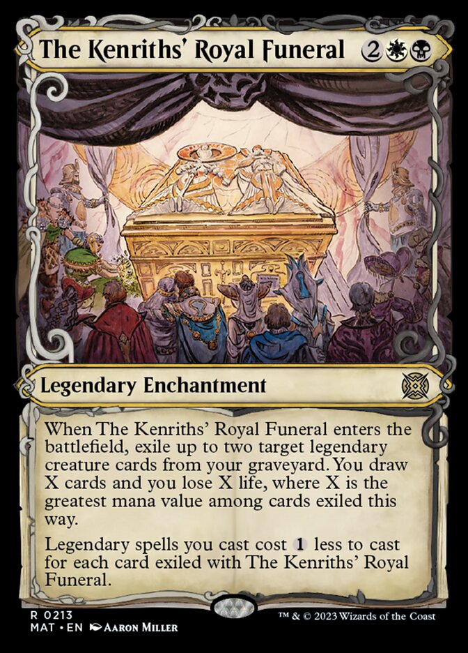 The Kenriths' Royal Funeral (Showcase Halo Foil) [March of the Machine: The Aftermath] | Exor Games Dartmouth