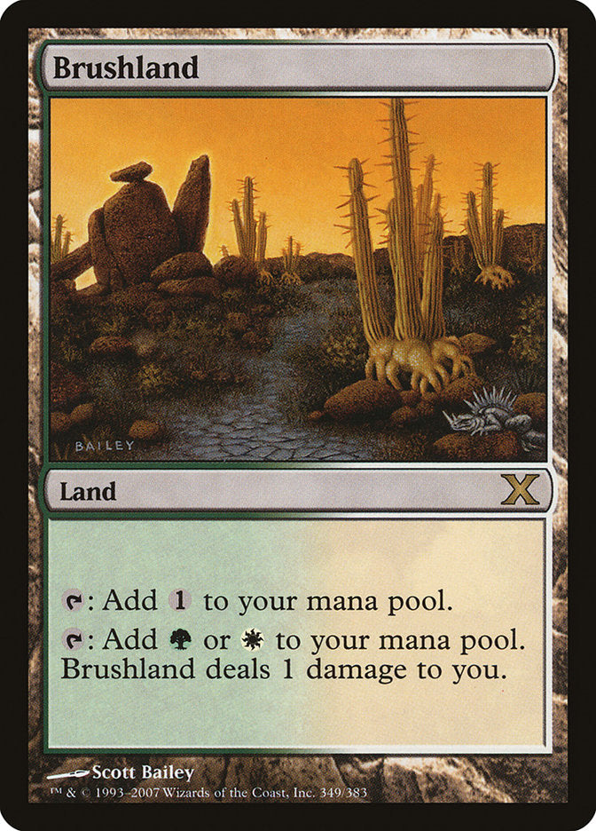 Brushland [Tenth Edition] | Exor Games Dartmouth