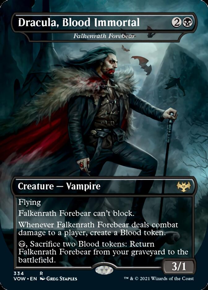 Falkenrath Forebear - Dracula, Blood Immortal [Innistrad: Crimson Vow] | Exor Games Dartmouth