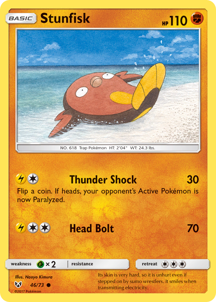 Stunfisk (46/73) [Sun & Moon: Shining Legends] | Exor Games Dartmouth