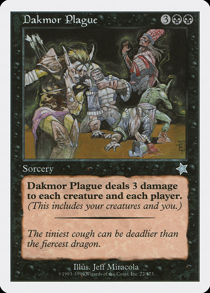 Dakmor Plague [Starter 1999] | Exor Games Dartmouth