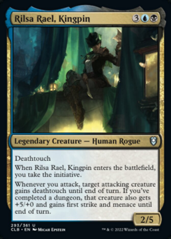 Rilsa Rael, Kingpin [Commander Legends: Battle for Baldur's Gate] | Exor Games Dartmouth