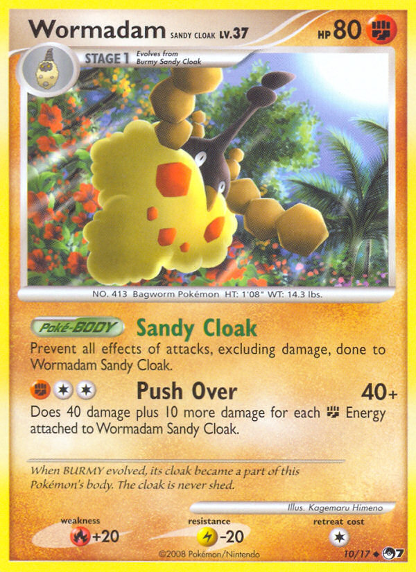 Wormadam Sandy Cloak (10/17) [POP Series 7] | Exor Games Dartmouth