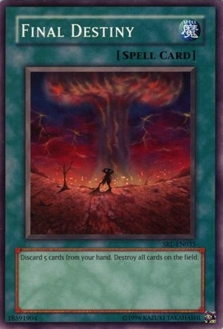 Final Destiny [SRL-035] Common | Exor Games Dartmouth