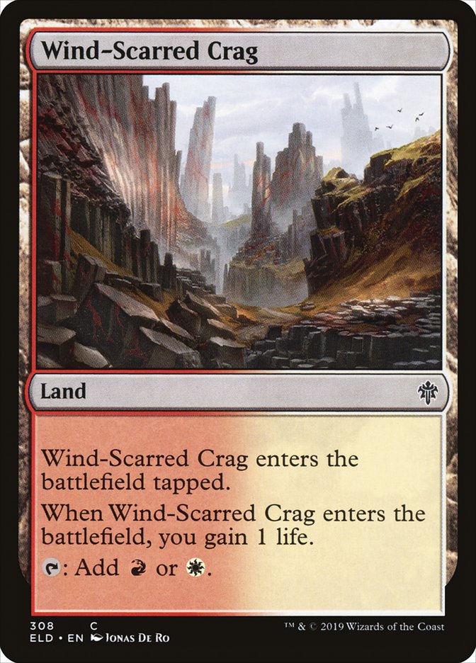 Wind-Scarred Crag [Throne of Eldraine] | Exor Games Dartmouth