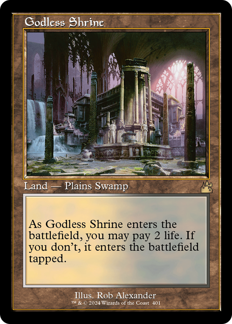 Godless Shrine (Retro) [Ravnica Remastered] | Exor Games Dartmouth