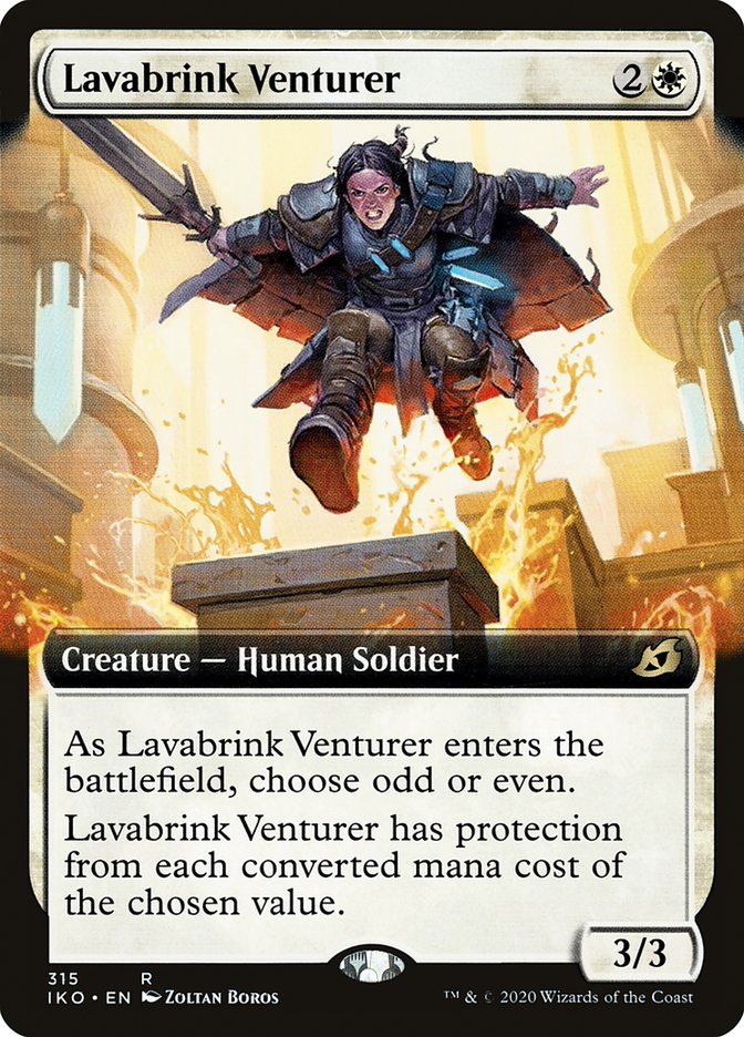 Lavabrink Venturer (Extended Art) [Ikoria: Lair of Behemoths] | Exor Games Dartmouth