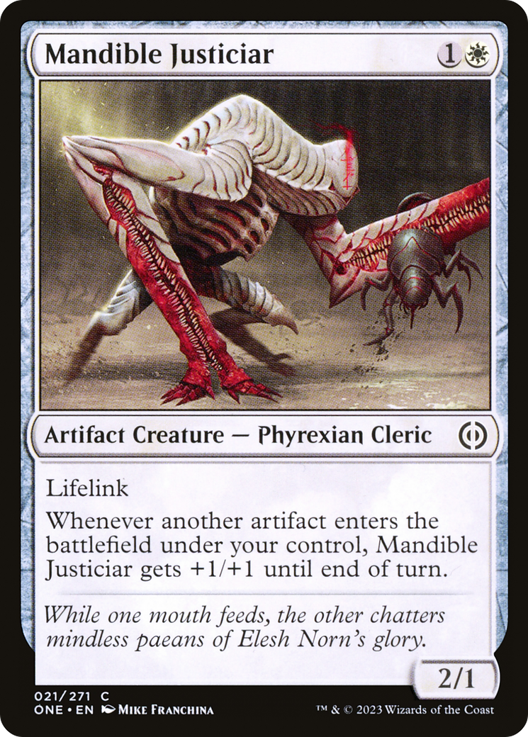 Mandible Justiciar [Phyrexia: All Will Be One] | Exor Games Dartmouth