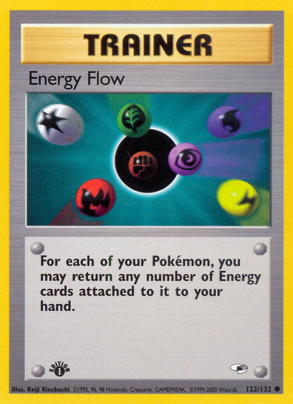 Energy Flow (122/132) [Gym Heroes 1st Edition] | Exor Games Dartmouth