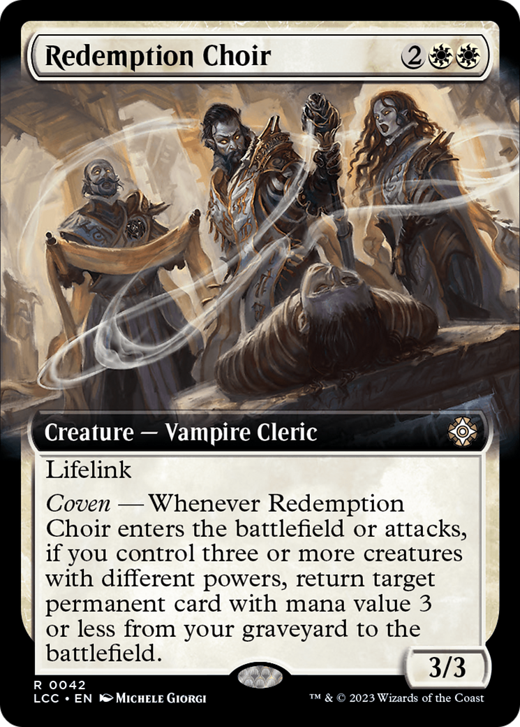 Redemption Choir (Extended Art) [The Lost Caverns of Ixalan Commander] | Exor Games Dartmouth