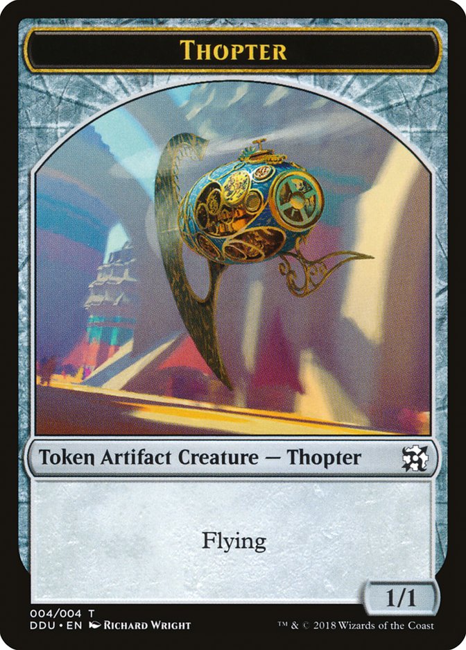 Thopter (004/004) [Duel Decks: Elves vs. Inventors Tokens] | Exor Games Dartmouth