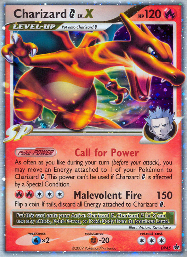 Charizard G LV.X (DP45) [Diamond & Pearl: Black Star Promos] | Exor Games Dartmouth