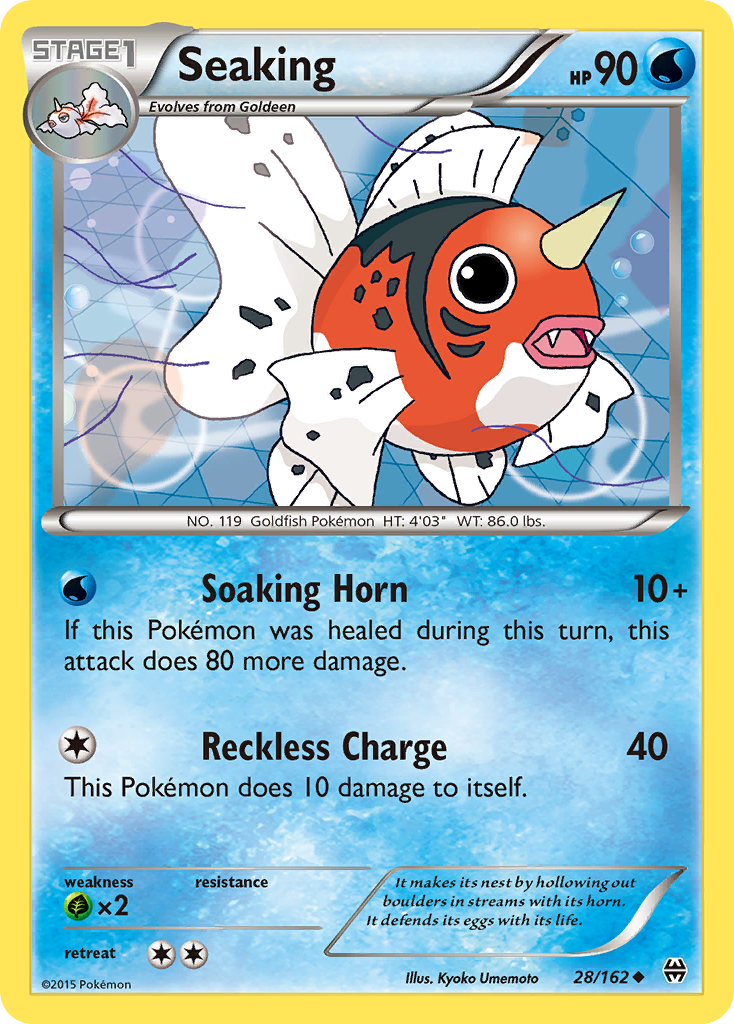 Seaking (28/162) [XY: BREAKthrough] | Exor Games Dartmouth