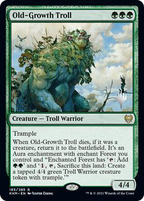 Old-Growth Troll [Kaldheim Promo Pack] | Exor Games Dartmouth