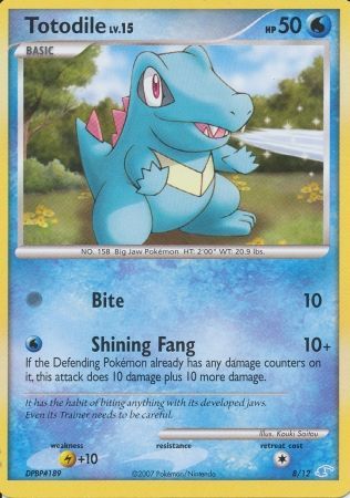 Totodile (8/12) [Diamond & Pearl: Trainer Kit - Manaphy] | Exor Games Dartmouth