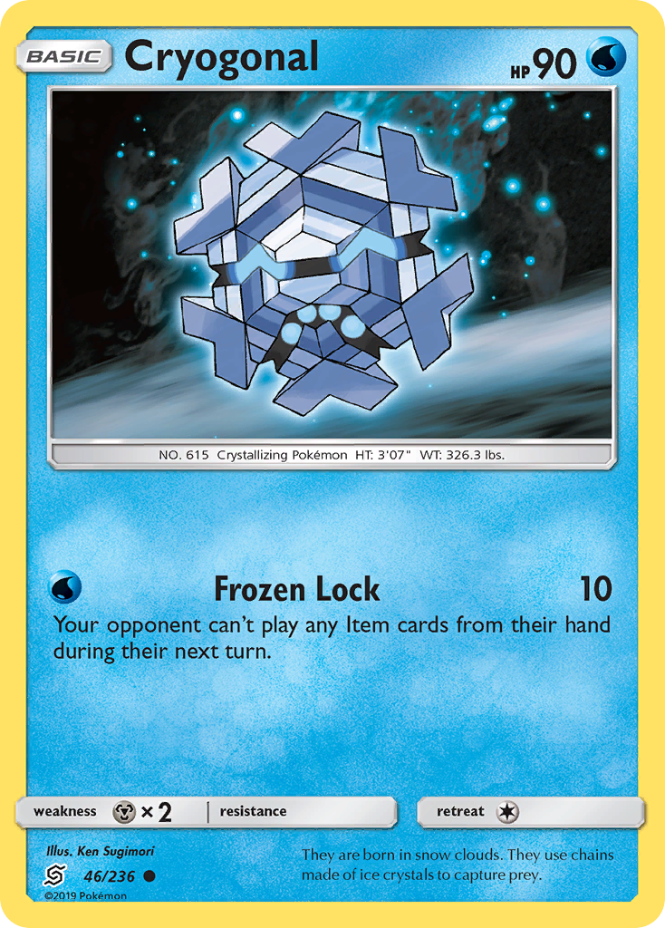 Cryogonal (46/236) [Sun & Moon: Unified Minds] | Exor Games Dartmouth