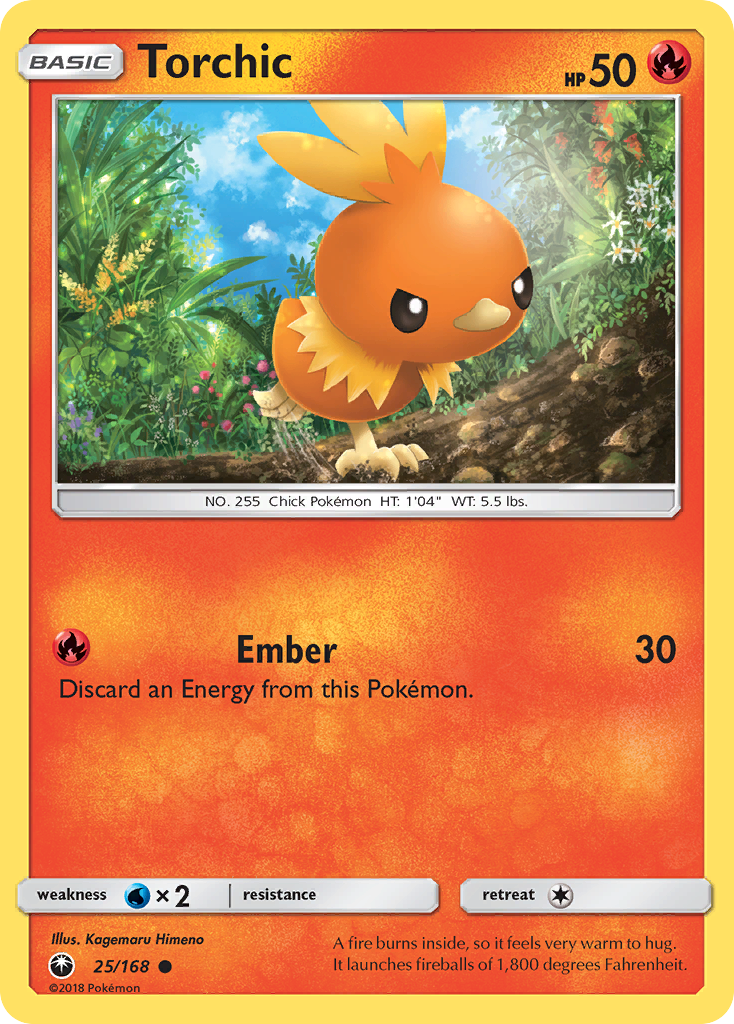 Torchic (25/168) [Sun & Moon: Celestial Storm] | Exor Games Dartmouth